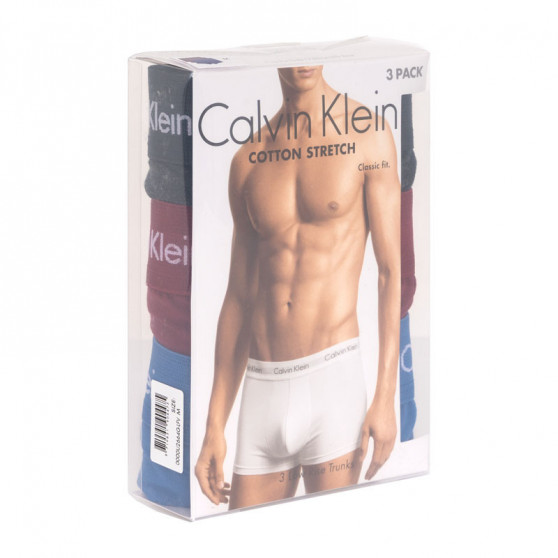 3PACK Boxers para homem Calvin Klein multicolorido (U2664G-LFV)