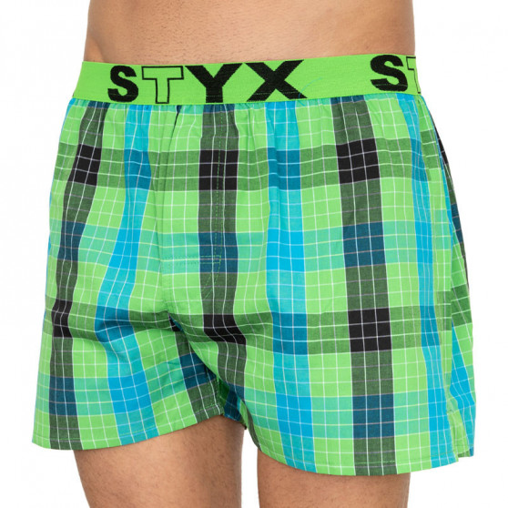 Boxers para homem Styx desporto elástico multicolorido (B810)