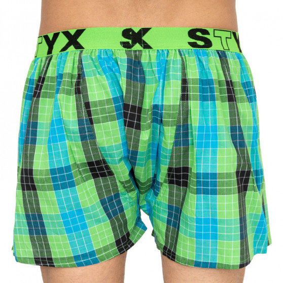 Boxers para homem Styx desporto elástico multicolorido (B810)