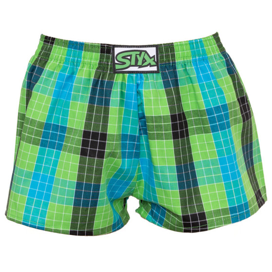 Boxers para criança Styx clássico elástico multicolorido (J810)