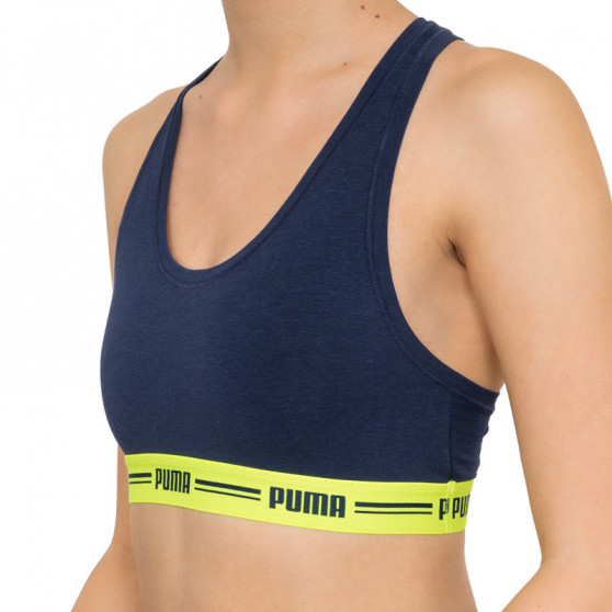 Soutien de desporto para mulher Puma azul escuro (574006001 546)