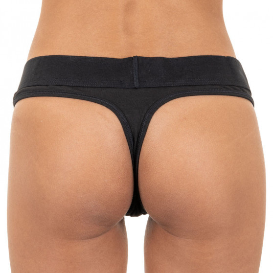 Tanga para mulher Calvin Klein preto (QF4920E-AE8)