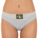 Tanga para mulher Calvin Klein cinzento (QF4920E-GCD)