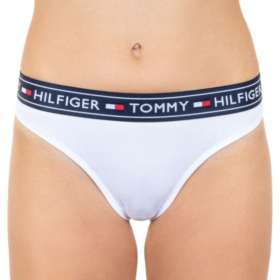 Cuecas brasileiras para mulher Tommy Hilfiger branco (UW0UW00723 100)