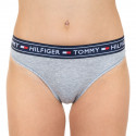 Cuecas brasileiras para mulher Tommy Hilfiger cinzento (UW0UW00723 004)