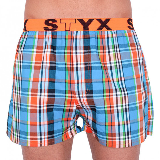 3PACK Boxers para homem Styx desporto elástico multicolorido (B7343536)