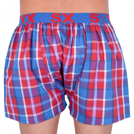 3PACK Boxers para homem Styx desporto elástico multicolorido (B7343536)