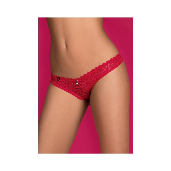 Tanga para mulher Obsessive Rougebelle vermelho