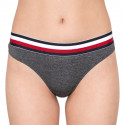 Tanga para mulher Tommy Hilfiger cinzento (UW0UW01065 091)