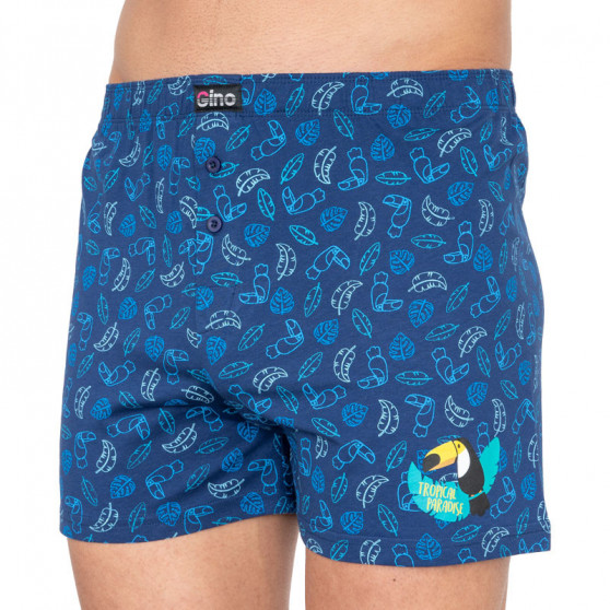 Boxers para homem Gino azul escuro (75135)