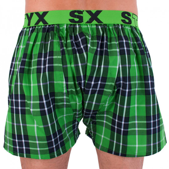 Boxers para homem Styx desporto elástico multicolorido (B710)