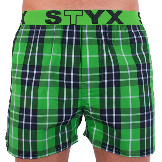 Boxers para homem Styx desporto elástico multicolorido (B710)