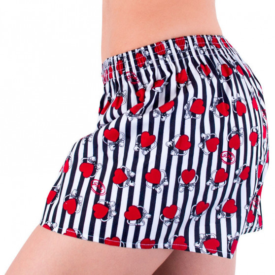 Boxers para mulher Styx arte clássica borracha hearts (K752)