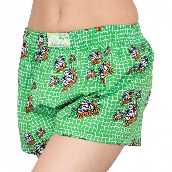 Boxers para mulher Styx arte clássica borracha football (K655)