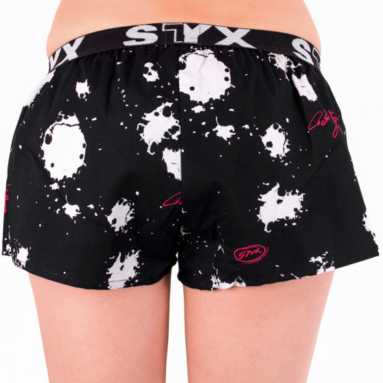 Boxers para mulher Styx arte desportiva borracha splash (T653)