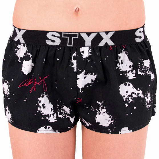 Boxers para mulher Styx arte desportiva borracha splash (T653)