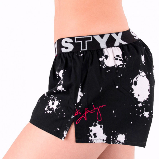 Boxers para mulher Styx arte desportiva borracha splash (T653)