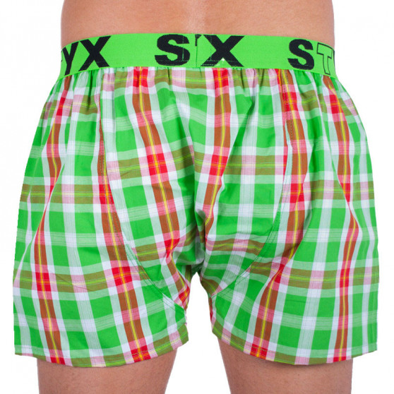 Boxers para homem Styx desporto elástico multicolorido (B633)