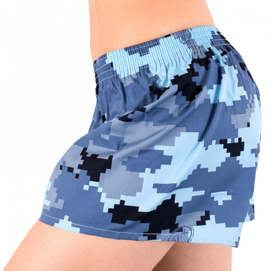 Boxers para mulher Styx arte clássica borracha camuflagem digital (K657)