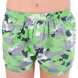 Boxers para mulher Styx art borracha clássica verde camuflagem (K559)