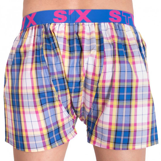 Boxers para homem Styx desporto elástico multicolorido (B613)