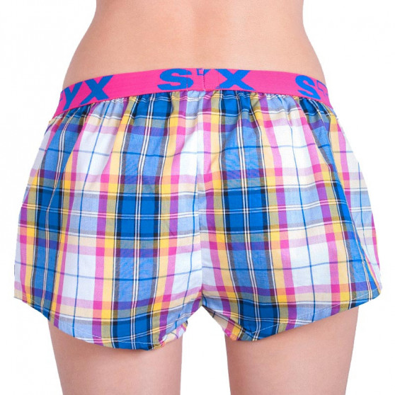 Boxers para mulher Styx desporto elástico multicolorido (T613)