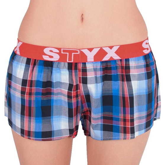 Boxers para mulher Styx desporto elástico multicolorido (T611)