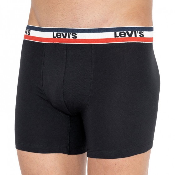 2PACK Boxers para homem Levis preto (905005001 200)