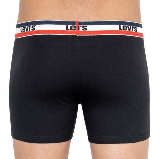 2PACK Boxers para homem Levis preto (905005001 200)