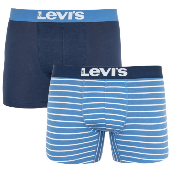 2PACK Boxers para homem Levis azul (905011001 003)