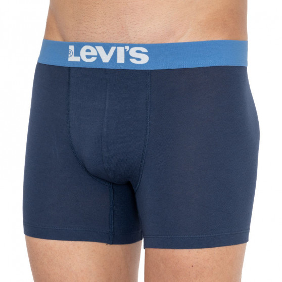 2PACK Boxers para homem Levis azul (905011001 003)