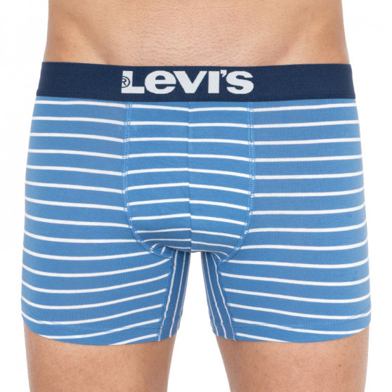 2PACK Boxers para homem Levis azul (905011001 003)