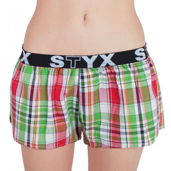 5PACK Boxers para mulher Styx desporto elástico multi-colorido (T61122263136)