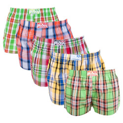 5PACK Boxers para mulher Styx borracha clássica multi-coloured (K60103263336)