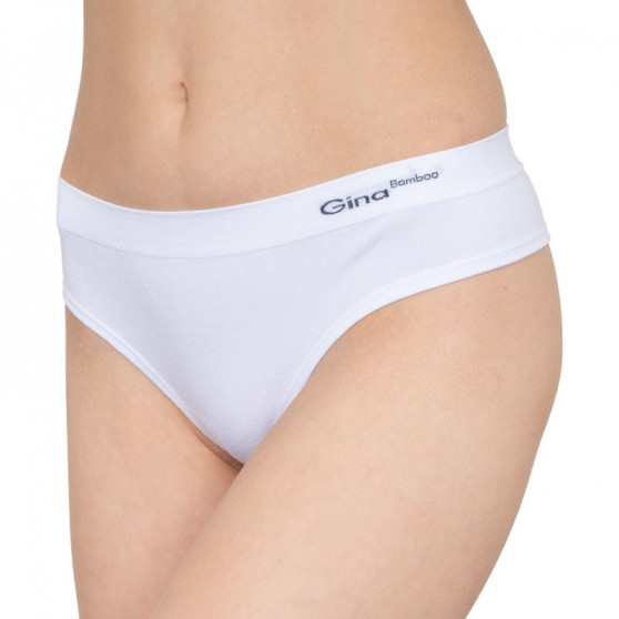 Tanga para mulher Gina bambu branco (04026)