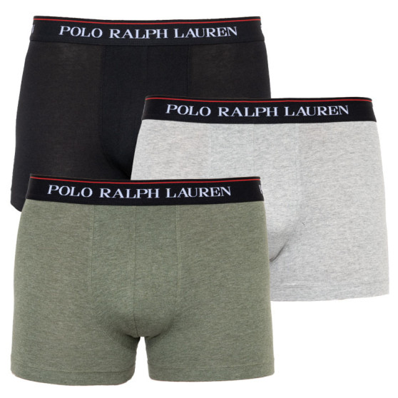 3PACK Boxers para homem Ralph Lauren multicolorido (714662050050)