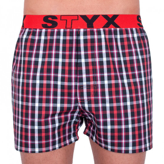 5PACK Boxers para homem Styx desporto elástico multicolorido (B73134373840)