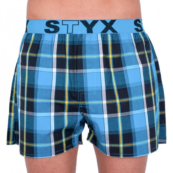 5PACK Boxers para homem Styx desporto elástico multicolorido (B73134373840)