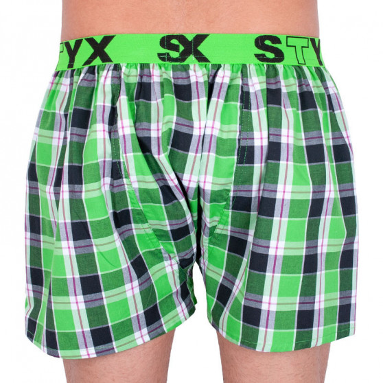 5PACK Boxers para homem Styx desporto elástico multicolorido (B73134373840)