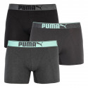 3PACK Boxers para homem Puma multicolorido (681030001 005)