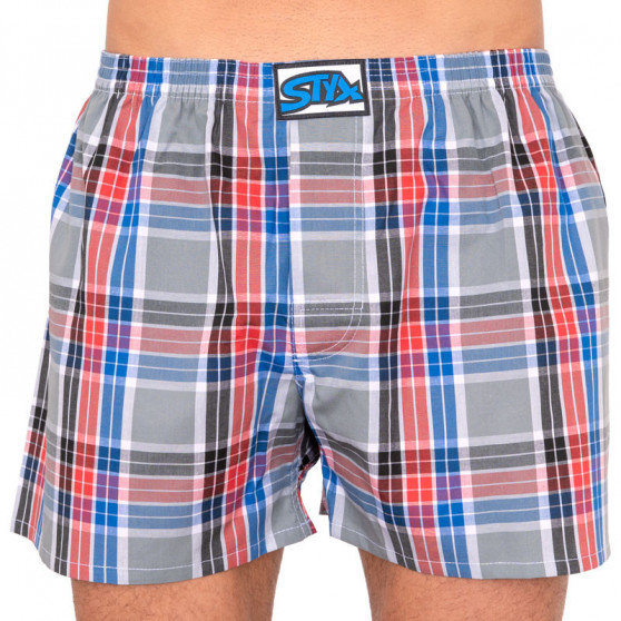 10PACK Boxers para homem Styx borracha clássica multi-coloured (A7381234567910)