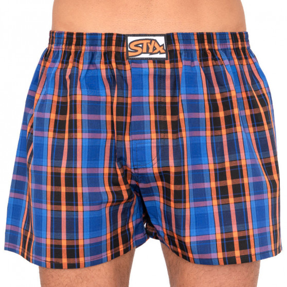 10PACK Boxers para homem Styx borracha clássica multi-coloured (A7381234567910)