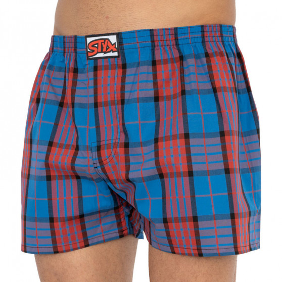 Boxers para homem Styx clássico elástico multi-colorido (A817)