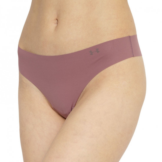 3PACK Tanga para mulher Under Armour multicolorido (1325617 667)