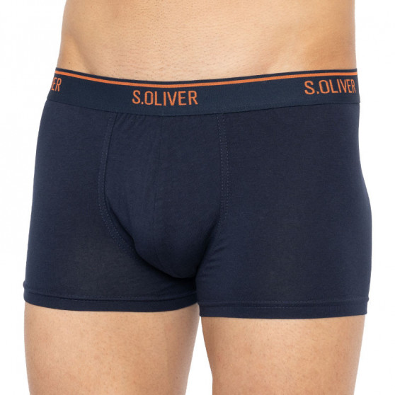 3PACK Boxers para homem S.Oliver azul (26.899.97.5623.12L3)