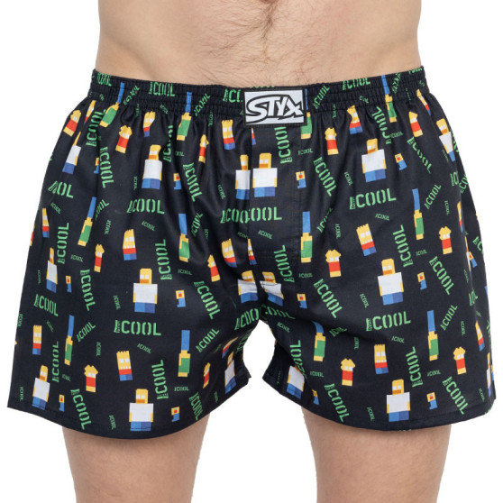 Boxers para homem Styx arte clássica borracha Prima Cool (A951)