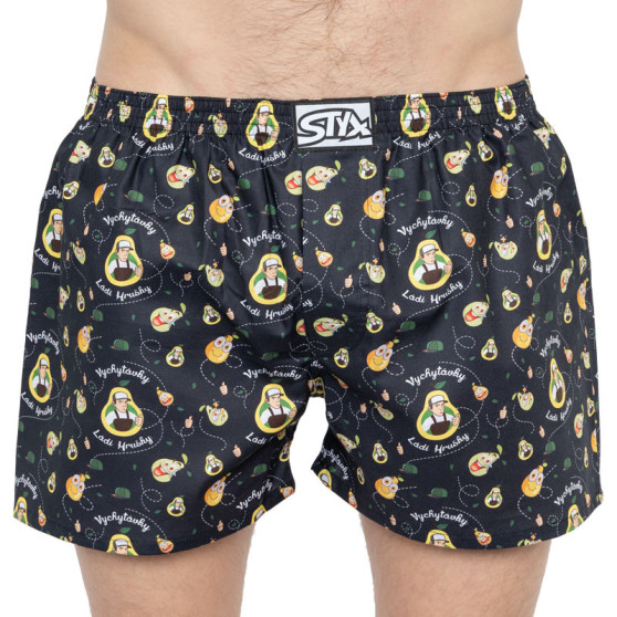 Boxers para homem Styx arte clássica de borracha Presentes Ládi Hrušky pera (A952)