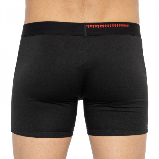 Boxers para homem 69SLAM fit bambu plain preta