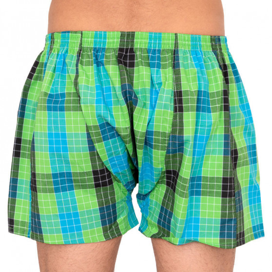 3PACK Boxers para homem Styx borracha clássica superdimensionado multicolorido (E8040510)