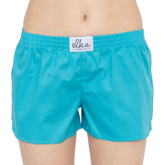 Boxers para mulher ELKA turquesa (D0047)